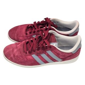 Adidas Originals Burgundy Suede Sneakers Men 12 Retro Streetwear Classic Casual